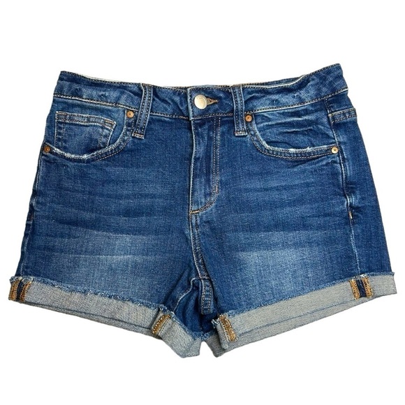 Joe’s Jeans Women’s Cuffed Denim Jean Shorts Size 25 - Picture 1 of 12